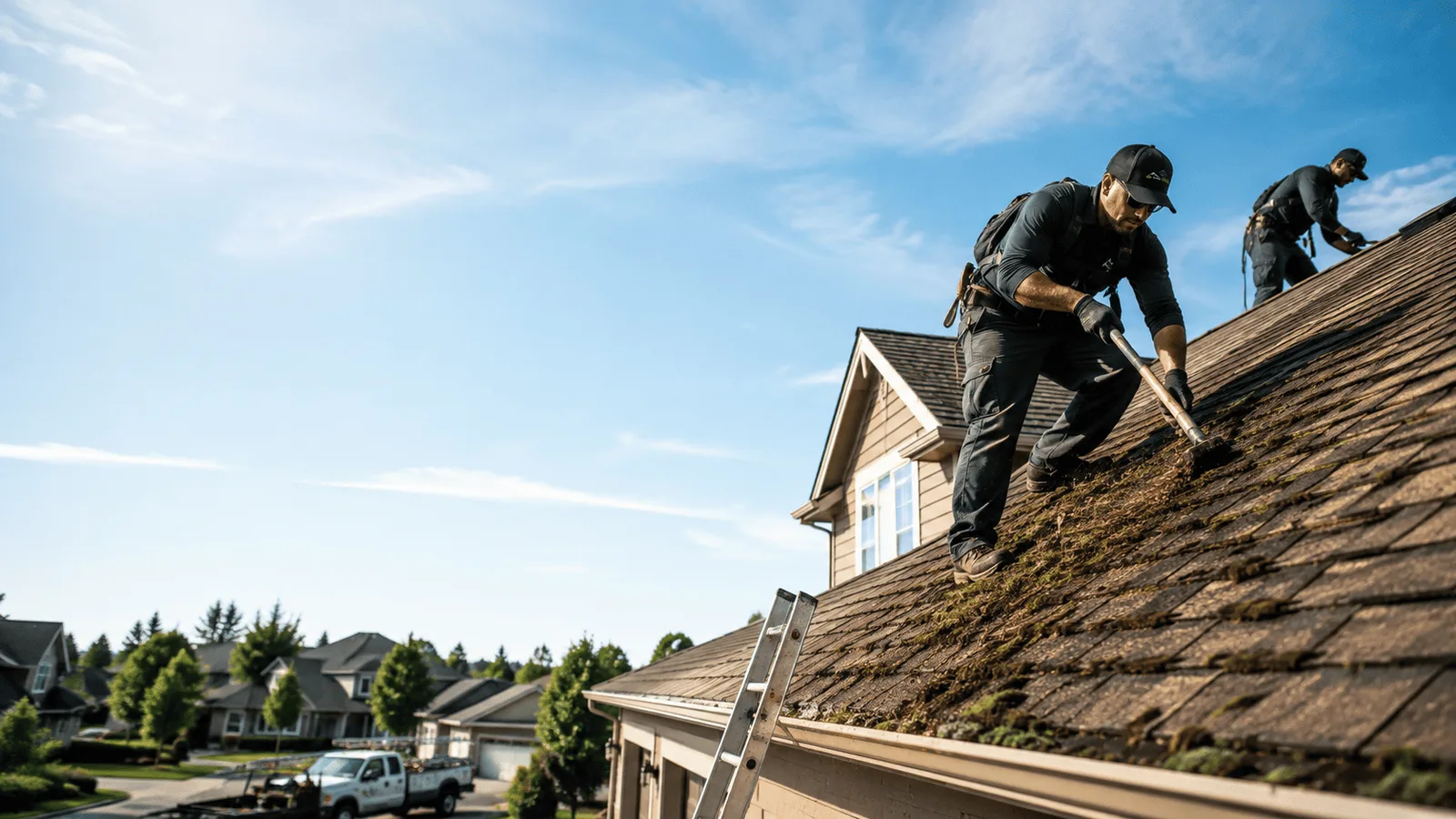 Roof Moss Removal in Claremont, CA near me